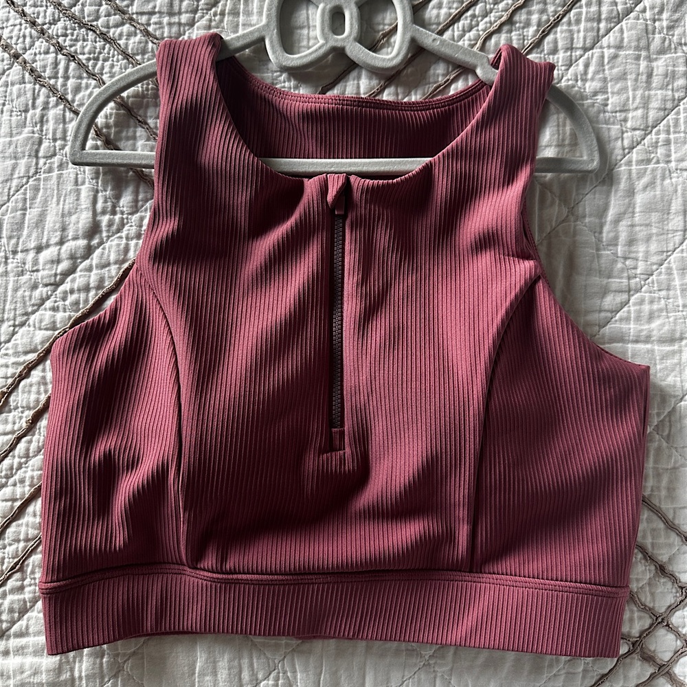 LINC ACTIVE | New Women’s Sports Bra | Mauve/Berry color